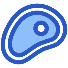 Meat Icon from Plump Duo Set