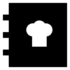 Menu Icon from Sharp Solid Set