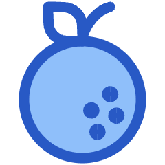 Nutrition Fruit Orange Icon from Plump Duo Set