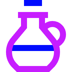 Olive Oil Icon from Sharp Neon Set