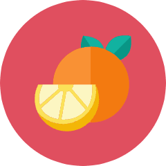 Orange Icon from Kameleon Colors Set