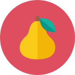 Pear Icon from Kameleon Colors Set