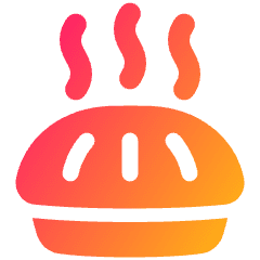 Pie Icon from Plump Gradient Set