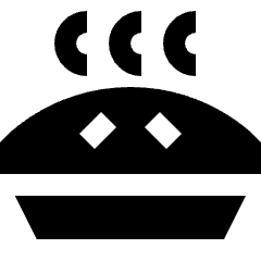 Pie Icon from Sharp Solid Set
