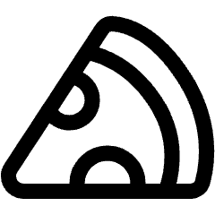 Pizza Icon from Core Line Set