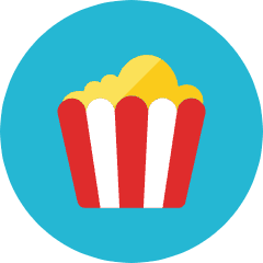 Popcorn Icon from Kameleon Colors Set