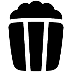 Popcorn Icon from Plump Solid Set