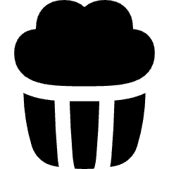 Popcorn Icon from Flex Solid Set