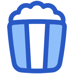 Popcorn Icon from Plump Duo Set