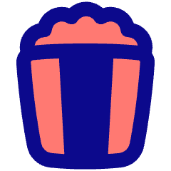 Popcorn Icon from Plump Pop Set