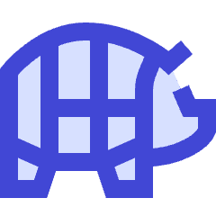 Pork Cuts Icon from Sharp Duo Set