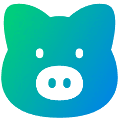 Pork Meat Icon from Plump Gradient Set