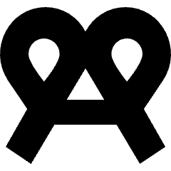 Pretzel Bakery Icon from Sharp Solid Set