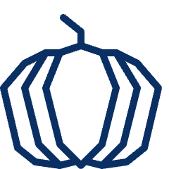 Pumpkin Icon from Cyber Line Set