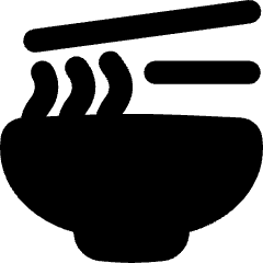 Ramen Dining Icon from Flex Solid Set