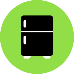 Refrigerator Icon from Kameleon Pop Set