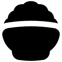 Rice Bowl Icon from Flex Solid Set