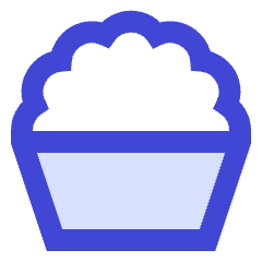 Rice Bowl Icon from Sharp Duo Set
