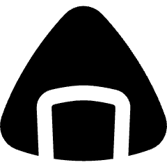 Riceball Icon from Flex Solid Set