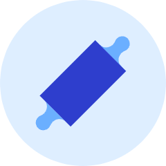 Rolling Pin Icon from Kameleon Duo Set
