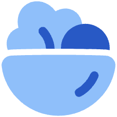 Salad Vegetable Diet Icon from Plump Flat Set