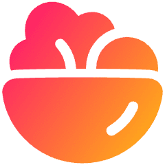Salad Vegetable Diet Icon from Plump Gradient Set