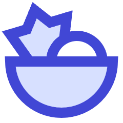 Salad Vegetable Diet Icon from Sharp Duo Set