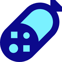 Salami Icon from Sharp Pop Set
