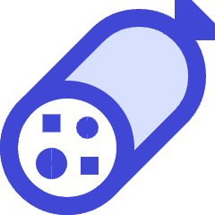 Salami Icon from Sharp Duo Set