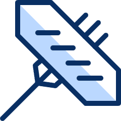 Sausage Fork Icon from Cyber Duotone Set