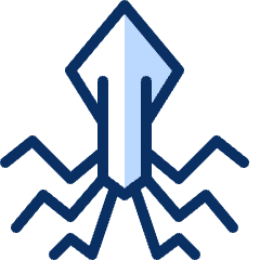 Squid Icon from Cyber Duotone Set