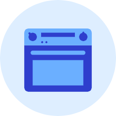 Stove Icon from Kameleon Duo Set