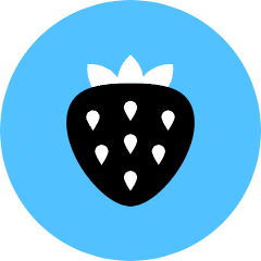 Strawberry Icon from Kameleon Pop Set