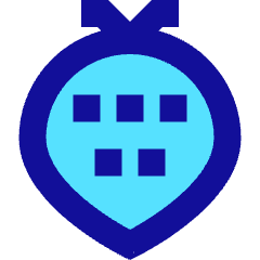 Strawberry Icon from Sharp Pop Set