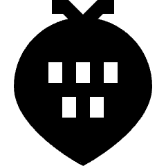 Strawberry Icon from Sharp Solid Set