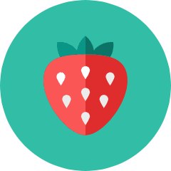 Strawberry Icon from Kameleon Colors Set
