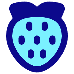 Strawberry Icon from Plump Pop Set