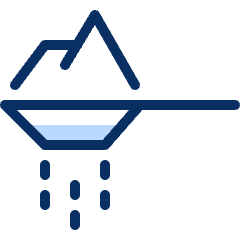 Sugar Icing Icon from Cyber Duotone Set