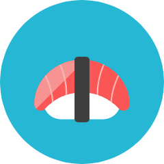 Sushi Icon from Kameleon Colors Set