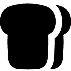 Toast Icon from Flex Solid Set