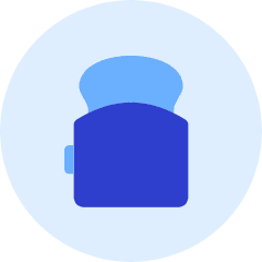 Toaster Icon from Kameleon Duo Set