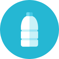 Water Bottle Icon from Kameleon Colors Set