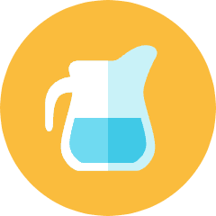 Water Bucket Icon from Kameleon Colors Set
