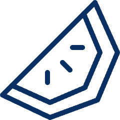 Watermelon Icon from Cyber Line Set