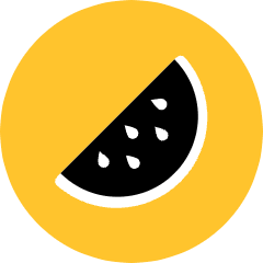 Watermelon Icon from Kameleon Pop Set