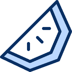 Watermelon Icon from Cyber Duotone Set