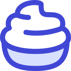 Whipped Cream Icon from Flex Duo Set