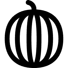 Whole Watermelon Icon from Flex Line Set