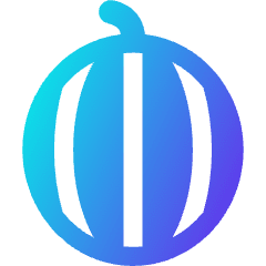 Whole Watermelon Icon from Core Gradient Set