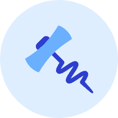 Wine Opener Icon from Kameleon Duo Set